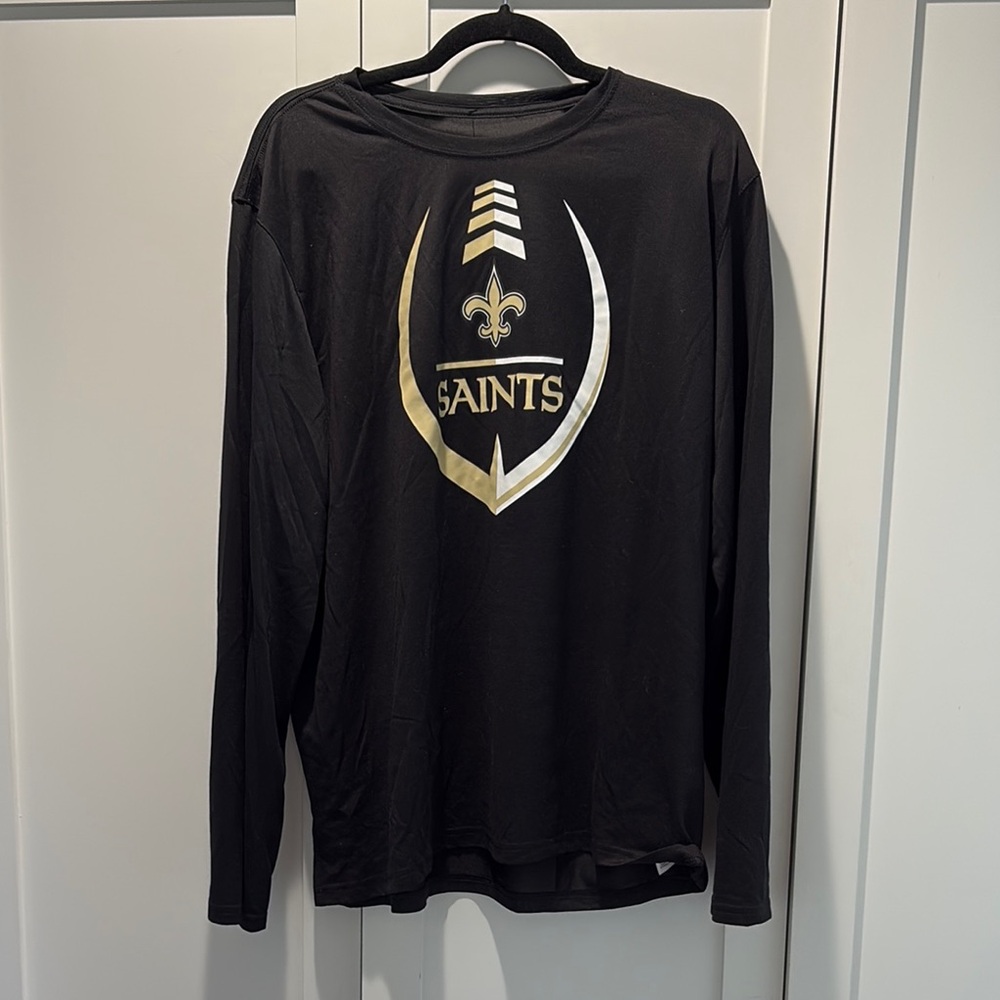 NFL Black and Gold Saints Tee